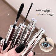 Double-ended mascara, volumizing, long-lasting, waterproof, smudge-proof, curling, smooth application