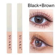 Silk Fiber Curling Mascara Ultra-Fine Brush Lengthening Volumizing Waterproof Smudge-Proof Long-Lasting Natural Lashes Cosmetics