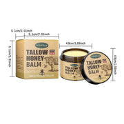 Whipped Beef Tallow Honey Balm Moisturizing Hydrating Face Cream Body Lotion Moisturizing Nourishing gentle repairing skincare