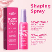 Matte Waterproof Setting Spray Glossy Matte Base Makeup Control Oil Non-Sticky Waterproof Long Lasting Make-up Fixer Spray