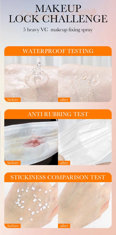 Waterproof Mattifying Setting Spray Long-lasting Glossy Matte Base Makeup Control Oil Non-Sticky Make-up Fixer Spray 150ml