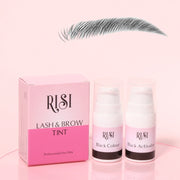 RISI Brow Lamination Brow Tint kit Long Lasting Waterproof Professional Brow Tint 3 Colors Eye Brow Tint Brow Tint