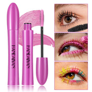 10 Colors Waterproof Volumizing Mascara Smudge-Proof Curling Long-Lasting Sapphire Blue Pink Mascara for Eye Makeup Cosmetics