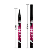 Black Smooth Liquid Eyeliner Pen Waterproof Long-lasting Ultra-fine Tip Easy To Color for Create Big Eyes Eyeliner Cosmetics