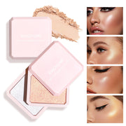 Dual-Layer Highlight & Contour Palette – Radiant Matte Shine for Perfect Face Sculpting
