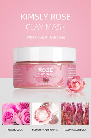 Turmeric Green Tea Rose Avocado Facial Mask Clay Mud Masks Moisturizing Removal Blackhead Whitening Face Mask Mud Skin Care