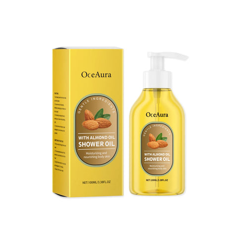 Shower Oil for Dry Skin Gentle Cleaning Soothe Tight Moisturizing Oil Control Fragrance Relaxing Body Scrub Nourishing Bath Oils