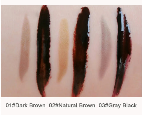 3 Colors Eyebrow Tattoo Gel Eyebrow Tint Cosmetics Eyebrows Makeup Natural Long Lasting Waterproof Liquid Eye Brow Gel Brow Lift