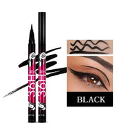 Black Smooth Liquid Eyeliner Pen Waterproof Long-lasting Ultra-fine Tip Easy To Color for Create Big Eyes Eyeliner Cosmetics