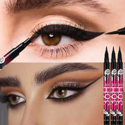 Black Smooth Liquid Eyeliner Pen Waterproof Long-lasting Ultra-fine Tip Easy To Color for Create Big Eyes Eyeliner Cosmetics