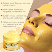 Vitamin C Exfoliating facial mask Turmeric Exfoliating facial mask Improve Pore Deep Cleaning facial mask   Apply facial mask