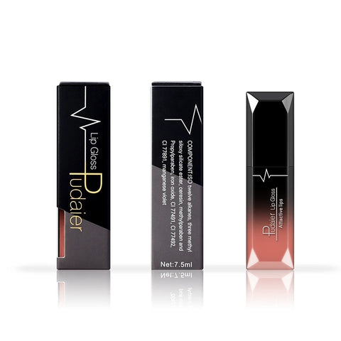 Waterproof, Matte & Glossy, Nude to Red hues - Long-lasting, Hydrating Formula -Achieve a Flawless, Long-Lasting Nude Lip Glaze