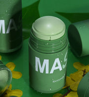 40g Face Clean Mask Green Tea/Rose Extract Cleansing Stick Deep Moisturizing Shrink Pores Blackhead Film Smear Oil Control Mask