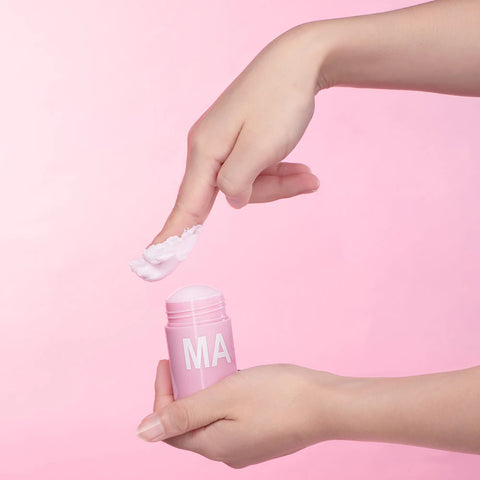 40g Face Clean Mask Green Tea/Rose Extract Cleansing Stick Deep Moisturizing Shrink Pores Blackhead Film Smear Oil Control Mask