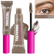 Waterproof Eyebrow Gel Cream with Brush Lasting Fast Tint Easy Dye Natural Black Brow Enhancers Tattoo Tin Korean Brow Makeup