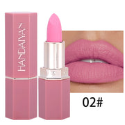 6colors Nude Velvet Lipsticks Waterproof Long Lasting Moisturize Lips Stick Not Fade Sexy Matte Lipstick Lip Gloss Women Makeup