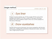 Eyeliner liquid pen is smooth, fast drying, waterproof, durable, not easy to smudge, and very thin eyeliner pen