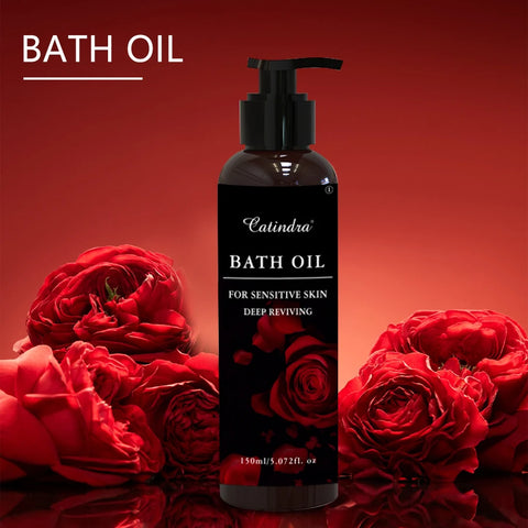 Moisturizing Bath Essential Oil Deep Cleansing Exfoliating Moisturizing Skincare Bath Oil Products to Brighten Skin Stone 150ml
