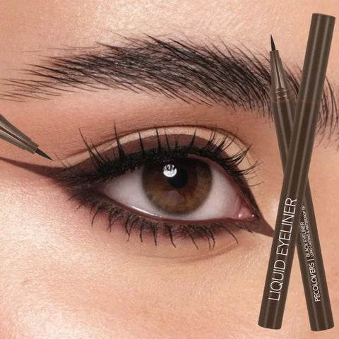 Black Liquid Eyeliner, Quick-drying, Smudge-proof, Sweat-proof and Waterproof, Long-lasting Slim Eyeliner
