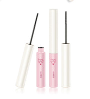 Silk Fiber Curling Mascara, Ultra-Fine Brush, Lengthening & Volumizing, Waterproof, Smudge-Proof, Long-Lasting, Unisex, Eye Safe