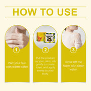 Avocado bath soap gently deeply moisturizing nourish skin cleansing pores refreshing oil control  bath body soap Skincare