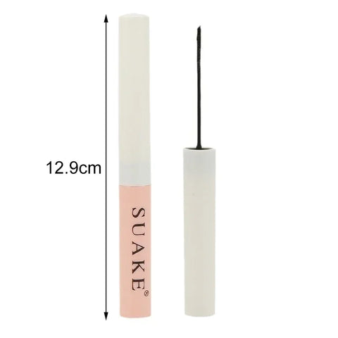 Silk Fiber Curling Mascara Ultra-Fine Brush Lengthening Volumizing Waterproof Smudge-Proof Long-Lasting Natural Lashes Cosmetics