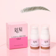 RISI Brow Lamination Brow Tint kit Long Lasting Waterproof Professional Brow Tint 3 Colors Eye Brow Tint Brow Tint