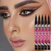Black Smooth Liquid Eyeliner Pen Waterproof Long-lasting Ultra-fine Tip Easy To Color for Create Big Eyes Eyeliner Cosmetics