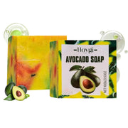Avocado bath soap gently deeply moisturizing nourish skin cleansing pores refreshing oil control  bath body soap Skincare