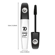 7D mascara waterproof and easy to remove makeup, no smudging and no makeup removal, slender and curled thick mascara