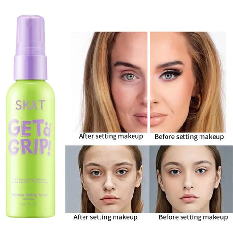 Makeup Setting Spray Long Lasting Makeup Moisturizing Facial Liquid Matte Non-Sticky Finish Setting Spray Oil Control Cosmetics