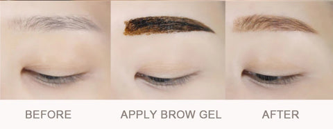3 Colors Eyebrow Tattoo Gel Eyebrow Tint Cosmetics Eyebrows Makeup Natural Long Lasting Waterproof Liquid Eye Brow Gel Brow Lift