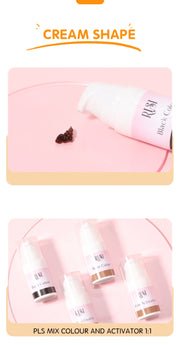 RISI Brow Lamination Brow Tint kit Long Lasting Waterproof Professional Brow Tint 3 Colors Eye Brow Tint Brow Tint