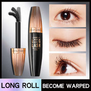 Waterproof 4D Mascara Thick Long Smudge-proof Plump Encrypted Long-lasting Curling Large Eye Makeup, Makeup Tools