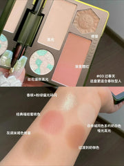 Girlcult Compendium of Materia Medica Series Pearl Matte Highlights Blush Face Contour Palette Brighten Integrated Palette