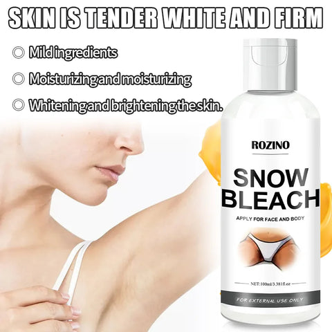 Snow White Cream for Moisturizing the Whole Body, Moisturizing and Drying for Long lasting Fragrance, Moisturizing Body Cream