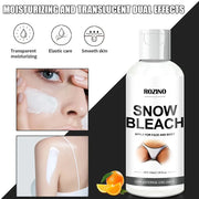 Snow White Cream for Moisturizing the Whole Body, Moisturizing and Drying for Long lasting Fragrance, Moisturizing Body Cream