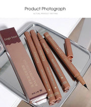 Eyeliner liquid pen is smooth, fast drying, waterproof, durable, not easy to smudge, and very thin eyeliner pen
