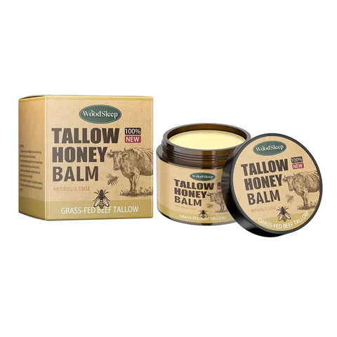 Whipped Beef Tallow Honey Balm Moisturizing Hydrating Face Cream Body Lotion Moisturizing Nourishing gentle repairing skincare
