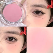 Brighten Face Blush Palette Face Contouring Face Blusher Cheek Tint Cheek Rouge Waterproof Monochrome Matte Female Makeup 1pc