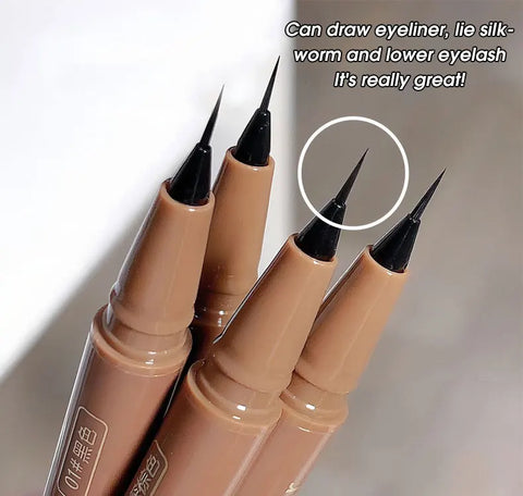 Eyeliner liquid pen is smooth, fast drying, waterproof, durable, not easy to smudge, and very thin eyeliner pen