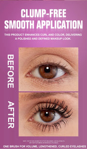 10 Colors Waterproof Volumizing Mascara Smudge-Proof Curling Long-Lasting Sapphire Blue Pink Mascara for Eye Makeup Cosmetics