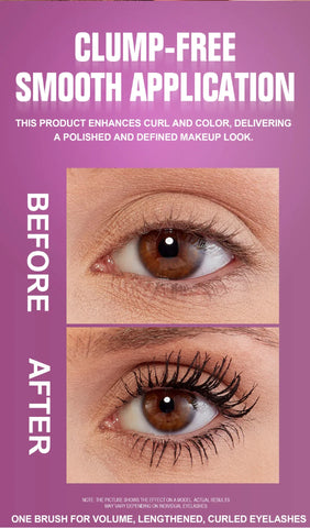 10 Colors Waterproof Volumizing Mascara Smudge-Proof Curling Long-Lasting Sapphire Blue Pink Mascara for Eye Makeup Cosmetics