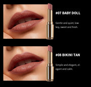 CHARMACY Nude Moisturize Lipstick Easy to Wear Professional Velvet 8 Color Luxury Lipsticks Makeup Cosmetic for Lip Women