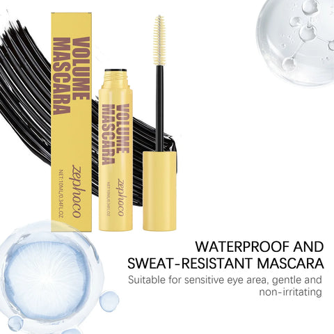 Volumizing & Lengthening Mascara Thickening Lashes Extending Length Dramatic Eye Look