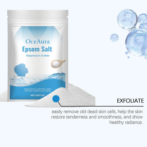 Bath Salt Spa Exfoliating Dead Skin Removal Improve Roughness Smoothing Cleansing Skin Body Wash Soothing Moisturizing Skin Care