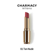 CHARMACY Nude Moisturize Lipstick Easy to Wear Professional Velvet 8 Color Luxury Lipsticks Makeup Cosmetic for Lip Women