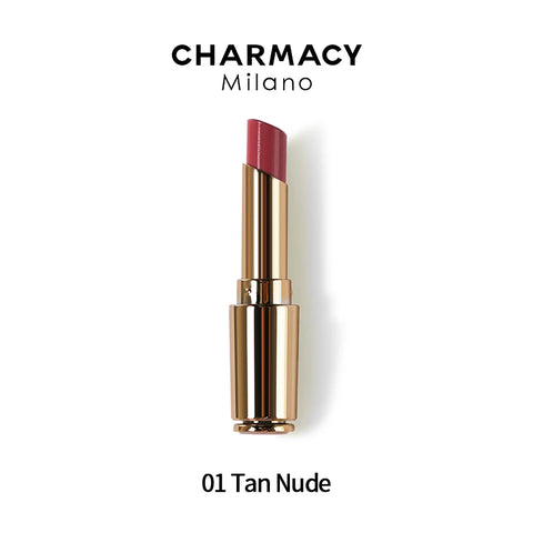 CHARMACY Nude Moisturize Lipstick Easy to Wear Professional Velvet 8 Color Luxury Lipsticks Makeup Cosmetic for Lip Women