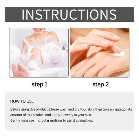 Snow White Cream for Moisturizing the Whole Body, Moisturizing and Drying for Long lasting Fragrance, Moisturizing Body Cream