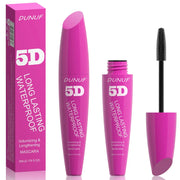 24H Wear Volumizing Mascara 5D Waterproof Lengthening Eyelash Cream For Thicker Fuller Lashes No Clumping